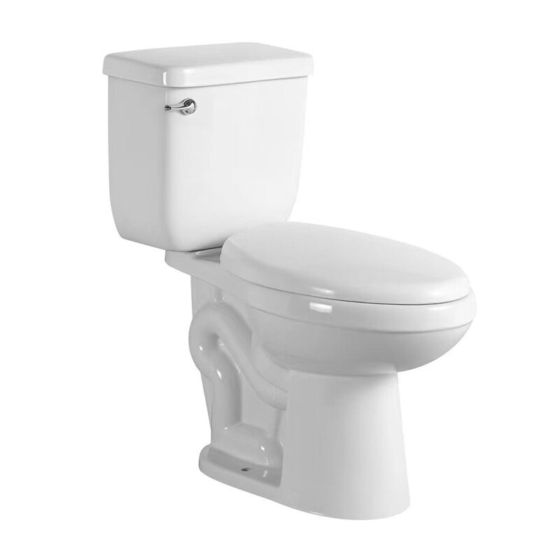 Diretamente da fábrica, produtos de cor branca, conjunto de armadilha para vaso sanitário de 2 peças, vaso sanitário de luxo em cerâmica