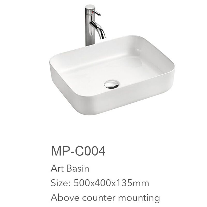 China Wholesale Vanity Ceramic New Design Hotel Wash Basin Countertop White Bathroom Sink Hand Wash Art Basin 04 Porcelain Art Basin Ce Sink Sanitary Ware,Gold Luxury Modern Lavabo Wash Basin