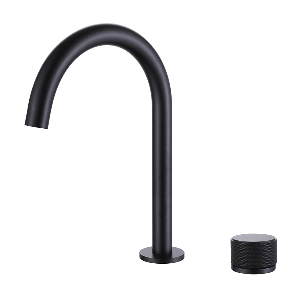 2 Hole Hot Cold Water Bathroom Basin Tap Deck Mounted Single Handle Matt Black Finish Brass Hand Wash Sink Faucet 2 Hole Hot Cold Water Bathroom Basin 2 Hole Hot Cold Water Bathroom Basin Tap Deck Mounted Single Handle Matt Black Finish Brass Hand Wash Sink Faucet