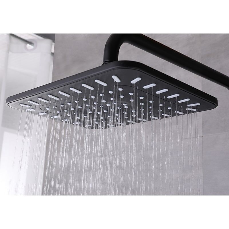 High-quality manufacturing black wall-mounted shower faucet handheld shower set MP LT088 shower 6088H 3 min Wall-mounted shower set