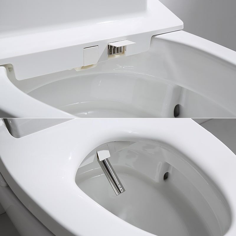 Modern electric smart one piece toilet wc luxury toilet automatic white smart toilet bidet toilet M7 2 8 min Automatic bathroom smart toilet smart toilet