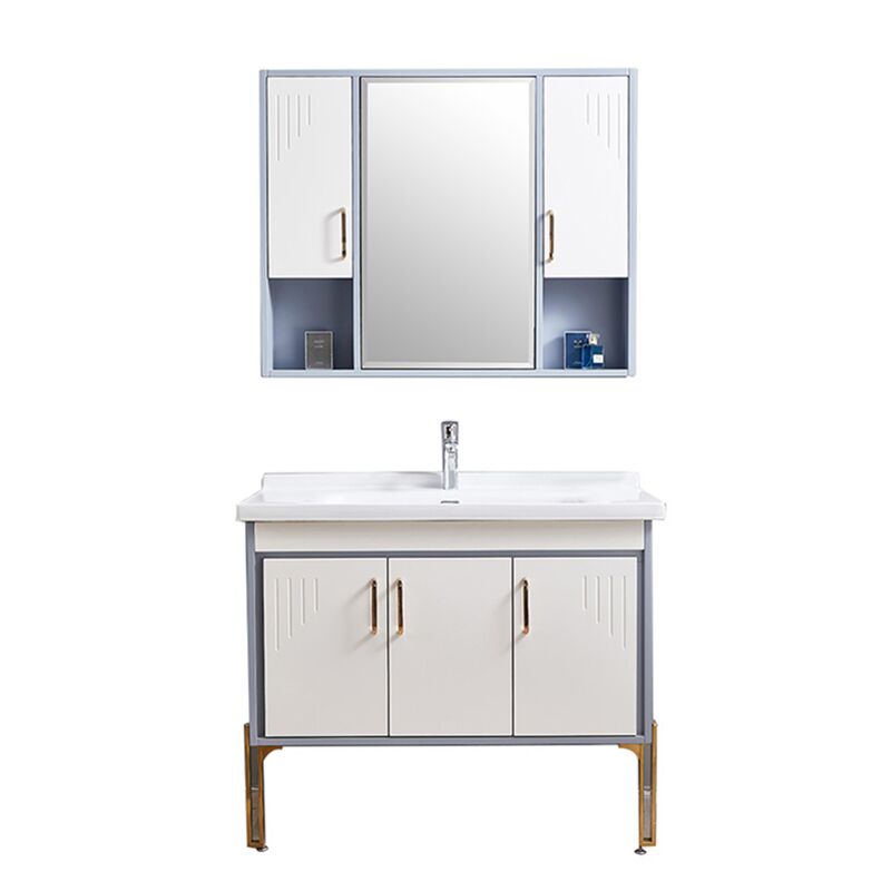 Wholesale manufacturing modern minimalist style solid wood bathroom cabinet with mirror MP MR214 cabinet mp MP 2214 4 bathroom bathroom cabinet
