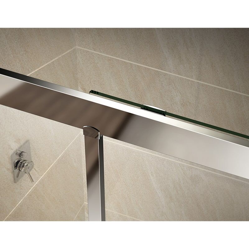 Wholesale High Quality Low Price Stainless Bracket Shower Door Sliding Glass Shower Door shower doorES 3 min Glass shower door,