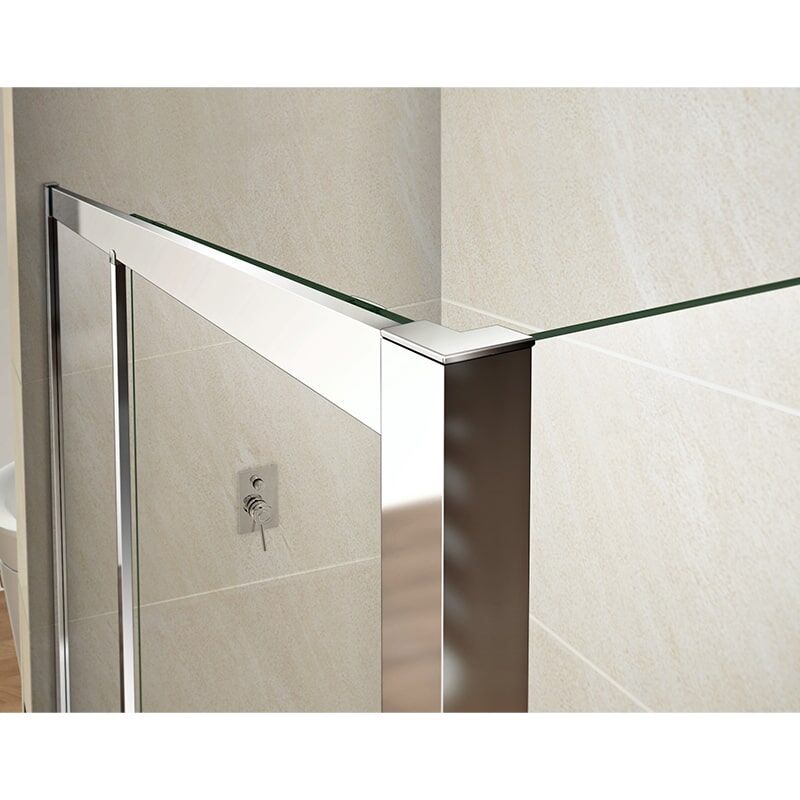 Wholesale High Quality Low Price Stainless Bracket Shower Door Sliding Glass Shower Door shower doorES 4 min Glass shower door,