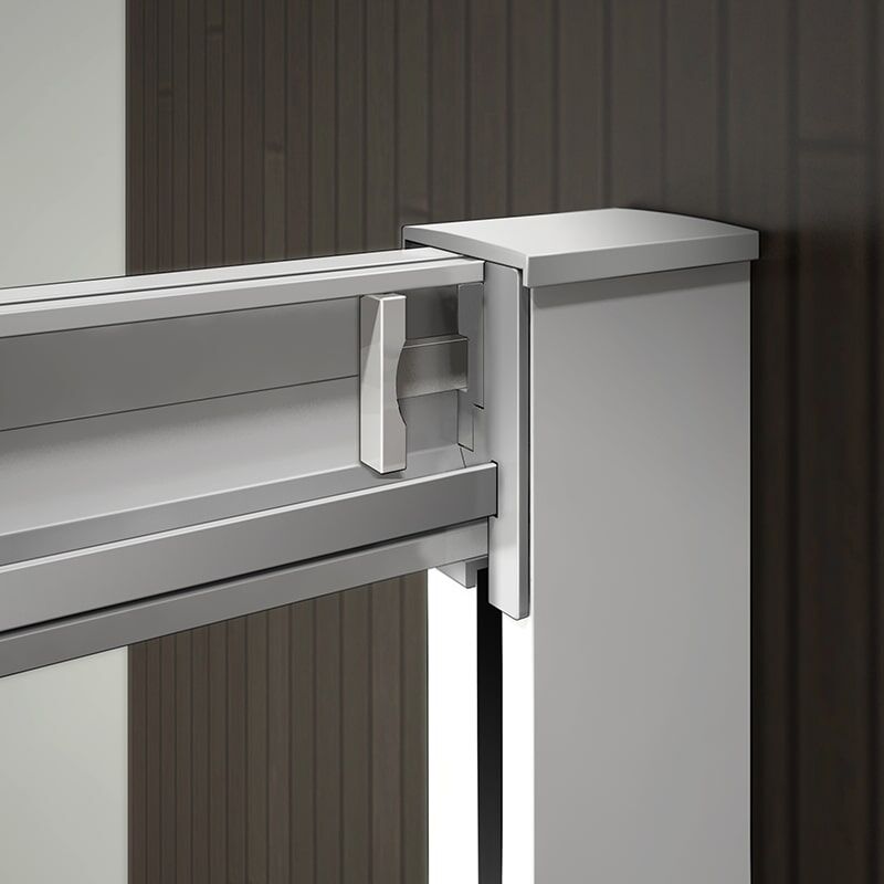 OEM Custom Bathroom Sanitary Ware Sliding Tempered Glass Bathroom Shower Door shower doorQR99 05 min Custom Tempered Glass Shower Door