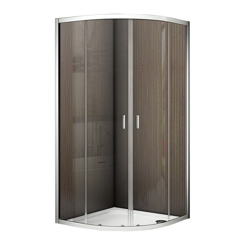 OEM Custom Bathroom Sanitary Ware Sliding Tempered Glass Bathroom Shower Door shower doorQR99 06 min Custom Tempered Glass Shower Door