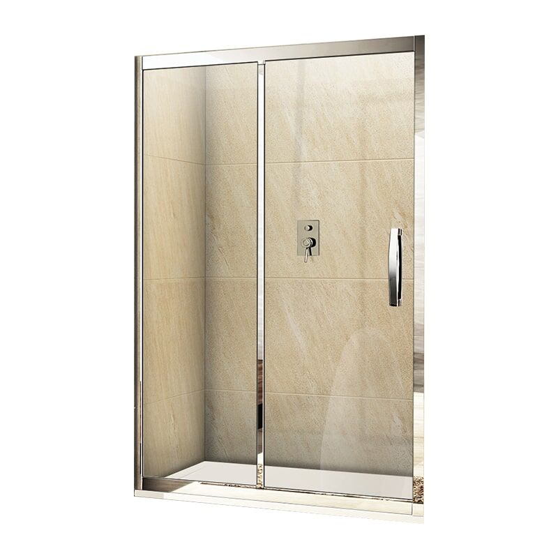 Wholesale High Quality Low Price Stainless Bracket Shower Door Sliding Glass Shower Door shower doorSXT 2 01 min luxury tempered glass shower door