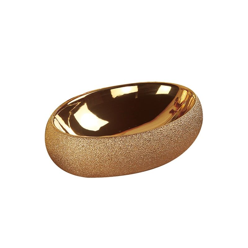 Square Rose Gold Washbasin Bathroom Ceramic Bathroom Countertop Golden Washbasin Sink Hotel gilded wash basin Bathroom vanity min 9 Luxury Vintage Gold Countertop Small Art Basin