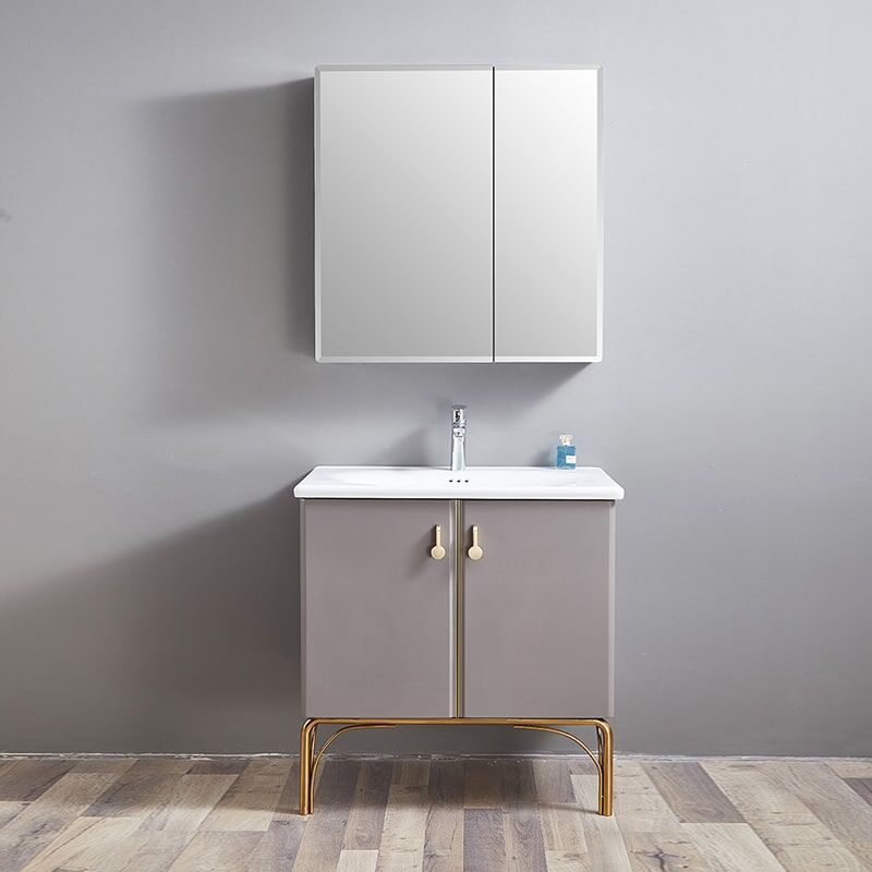 Modern Design Bathroom Furniture Small Size Floor Standing Solid Wood Bathroom Cabinet cabinet MP 2219 3 min 1 Modern Design Bathroom Furniture Small Size Floor Standing Solid Wood Bathroom Cabinet - Image 4