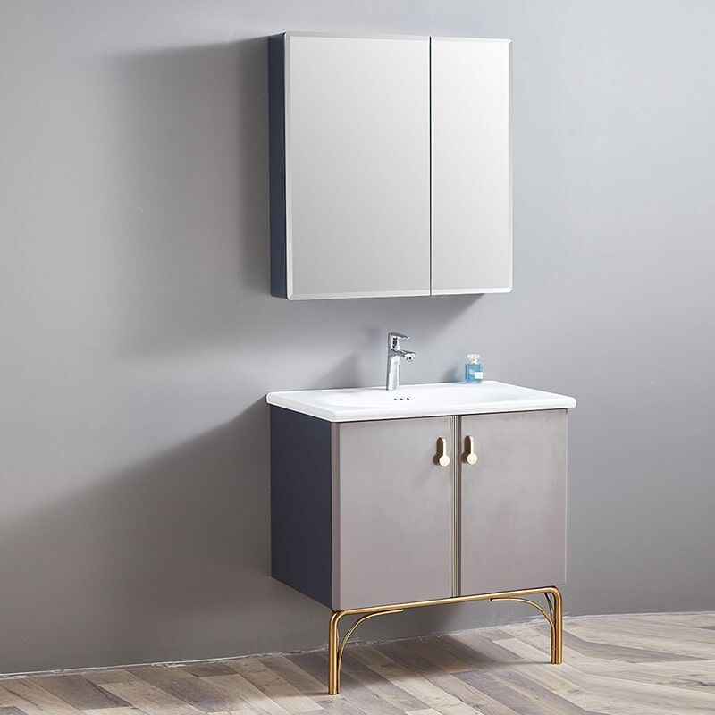 Modern Design Bathroom Furniture Small Size Floor Standing Solid Wood Bathroom Cabinet cabinet MP 2219 4 min 1 Modern Small Size Bathroom Cabinet MP-2219