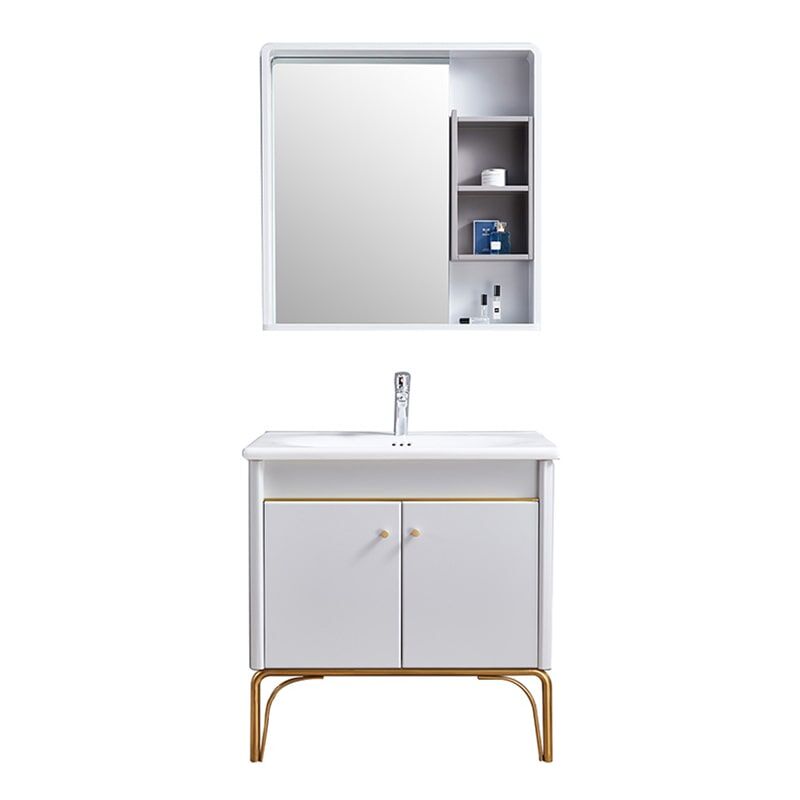 Modern Design Bathroom Furniture Small Size Floor Standing Solid Wood Bathroom Cabinet cabinet MP 2219 8 min 1 Small size solid wood bathroom cabinet MP-2219