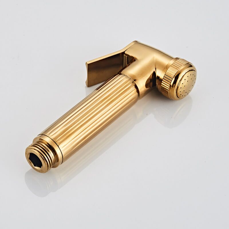 MOPO Newest Cheap Hot Sale Wall Mounted Bidet Toilet Bidet Sprayer Cleaning Set Toilet Brass Hand Held Bidet Spray Shower Head Douche Kit Shatta Copper Valve Bathroom Bidet Sprayer 05 goldentoiletspray Toilet Brass Hand Held Bidet Spray Shower Head Douche Kit Shatta Copper Valve Bathroom Bidet Sprayer _05