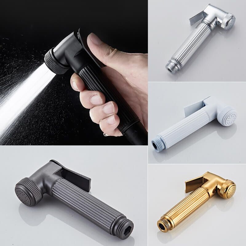 MOPO Newest Cheap Hot Sale Wall Mounted Bidet Toilet Bidet Sprayer Cleaning Set Toilet Brass Hand Held Bidet Spray Shower Head Douche Kit Shatta Copper Valve Bathroom Bidet Sprayer 07 toiletspraySeriesToilet Brass Hand Held Bidet Spray Shower Head Douche Kit Shatta Copper Valve Bathroom Bidet Sprayer _07