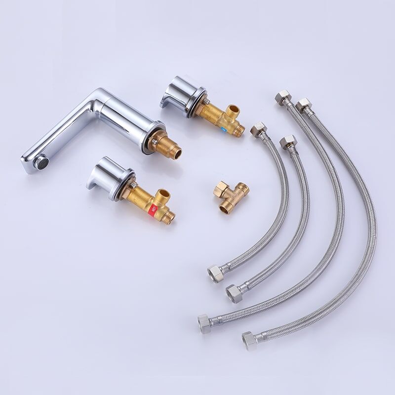 China Faucet Factory Wholesale Brass Bathroom Sink Faucet 2 Handle 3 Holes Bathroom Lavatory Wash Basin Faucet 3 Hole 2 Handle Basin Mixer Faucet with Drain and Supply Lines Widespread Bathroom Basin Faucet 1 6 China Faucet Factory Wholesale Brass Bathroom Sink Faucet 2 Handle 3 Holes Bathroom Lavatory Wash Basin Faucet - Image 11