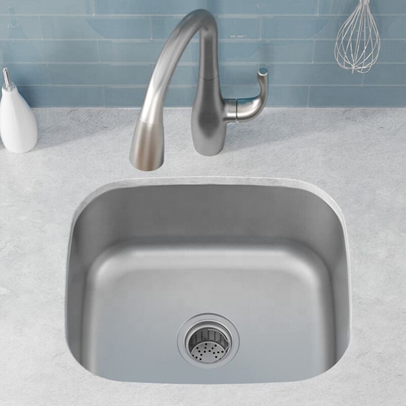 American Style Sink 5945 23" X 18" ADA Single Bowl Stainless Steel Kitchen Sink American Style Sink 5945 23 X 18 American Style Sink 5945 23" X 18" ADA Single Bowl Stainless Steel Kitchen Sink