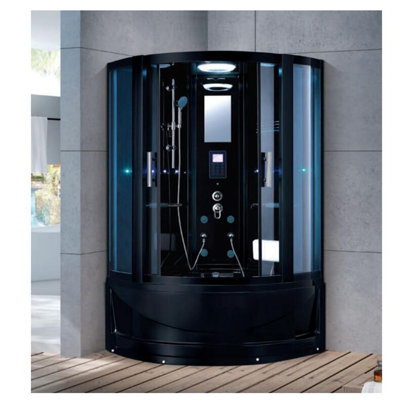 China Supplier hotel Functional Bathroom Hydro Massage Steam Shower Cabin Combos Bathroom Corner Wet Shower Room enclosure classical bath shower rooms cabin