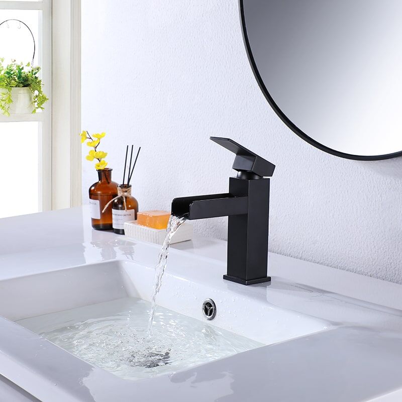 Wholesale Brass Single Handle Bathroom Faucets Waterfall Bathroom Basin Faucet Mixer Tap Wash Basin Faucet Bathroom Faucets Waterfall Bathroom Basin Faucet Mixer Tap Wash Basin Faucet 3 Wholesale Brass Single Handle Bathroom Faucets Waterfall Bathroom Basin Faucet Mixer Tap Wash Basin Faucet - Image 3