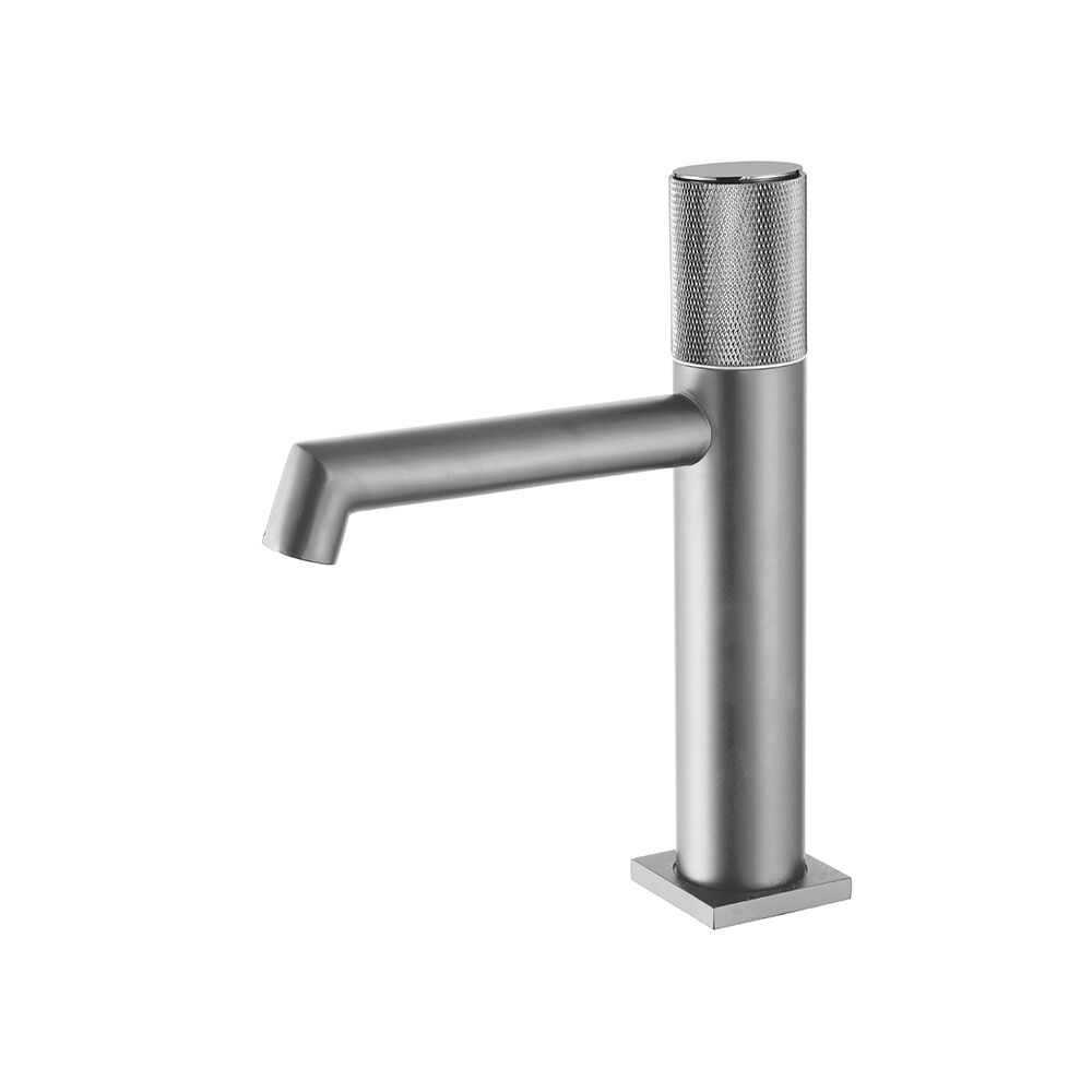 Brush Nickel Finished Taps Deck Mounted Hot and Cold Wash Basin Mixer Faucet Brush Nickel Finished Taps Deck Mounted Hot Brush Nickel Finished Taps Deck Mounted Hot and Cold Wash Basin Mixer Faucet