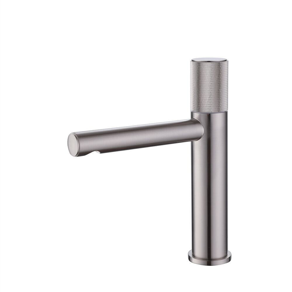 Brushed Nickel Copper Basin Faucet Hot and Cold Faucet for Bathroom Modern Basin Mixer Taps Brushed Nickel Copper Basin Faucet Hot and Brushed Nickel Copper Basin Faucet Hot and Cold Faucet for Bathroom Modern Basin Mixer Taps