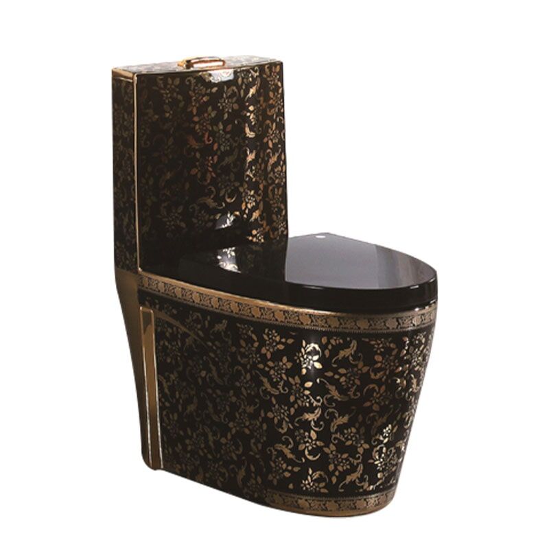 Factory Wholesale Black Toilet Luxury Sanitary Ware Bathroom Electro Plated Golden Dual Flush One Piece Toilet Chaozhou Factory Custom Black Toilet Luxury Sanitary Ware Bathroom Electroplated Golden Dual Flush Wc One Piece Toilet G1002 Factory Wholesale Black Toilet Luxury Sanitary Ware Bathroom Electro Plated Golden Dual Flush One Piece Toilet