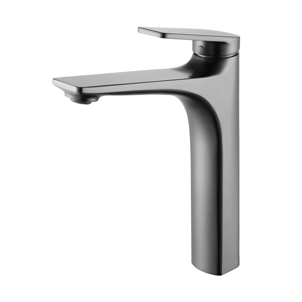 Classic Single-Handle Brass Basin Faucet Gun Metal Finish Thermostatic Feature Hot Cold Water Basin Tap for Bedroom Application Classic Single Handle Brass Basin Faucet Gun Classic Single-Handle Brass Basin Faucet Gun Metal Finish Thermostatic Feature Hot Cold Water Basin Tap for Bedroom Application