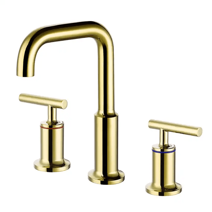 Factory Direct Sale Brass Material Mixer Basin Faucets Deck Mounted Gold Water Tap Modern Basin Faucet Factory Direct Sale Brass Material Mixer Basin Factory Direct Sale Brass Material Mixer Basin Faucets Deck Mounted Gold Water Tap Modern Basin Faucet