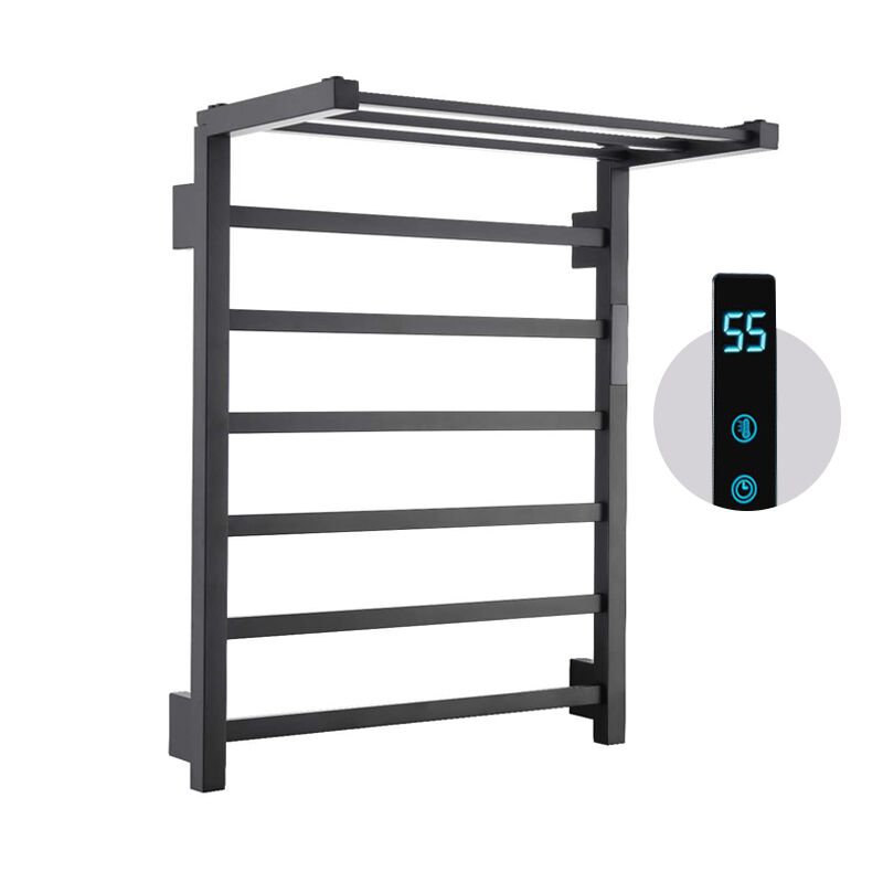 Factory Price 6 Bars Wall Mount Waterproof Electric Heated Towel Warmer Rail Holder Towel Warmer Heater With Shelf Factory Price 6 Bars Wall Mount Factory Price 6 Bars Wall Mount Waterproof Electric Heated Towel Warmer Rail Holder Towel Warmer Heater With Shelf