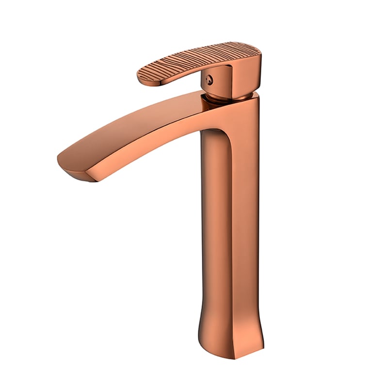 Fashion Design Factory OEM Brass Rose Gold Single Handle Basin Mixer Faucet for Bathroom Fashion Design Factory OEM Rose Gold Single Handle Basin Mixer Faucet for Bathroom Fashion Design Factory OEM Brass Rose Gold Single Handle Basin Mixer Faucet for Bathroom