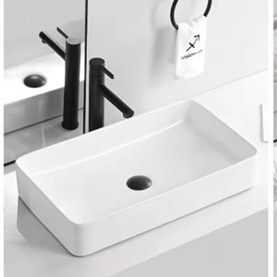 Hot Sale and Good Quality Bathroom Counter Top Bit Size Rectangular Ceramic Lavatory Hand Wash Sink Basin Hot Sale and Good Quality Bathroom Hot Sale and Good Quality Bathroom Counter Top Bit Size Rectangular Ceramic Lavatory Hand Wash Sink Basin
