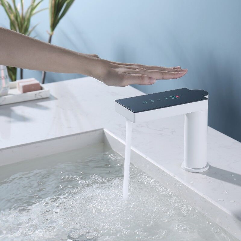 Intelligent Temperature Display Smart Faucet Automatic Sensor Touchless Bathroom Sink Sensor Tap Electric Digital Basin Faucet Intelligent Temperature Display Smart Faucet Automatic Sensor Intelligent Temperature Display Smart Faucet Automatic Sensor Touchless Bathroom Sink Sensor Tap Electric Digital Basin Faucet