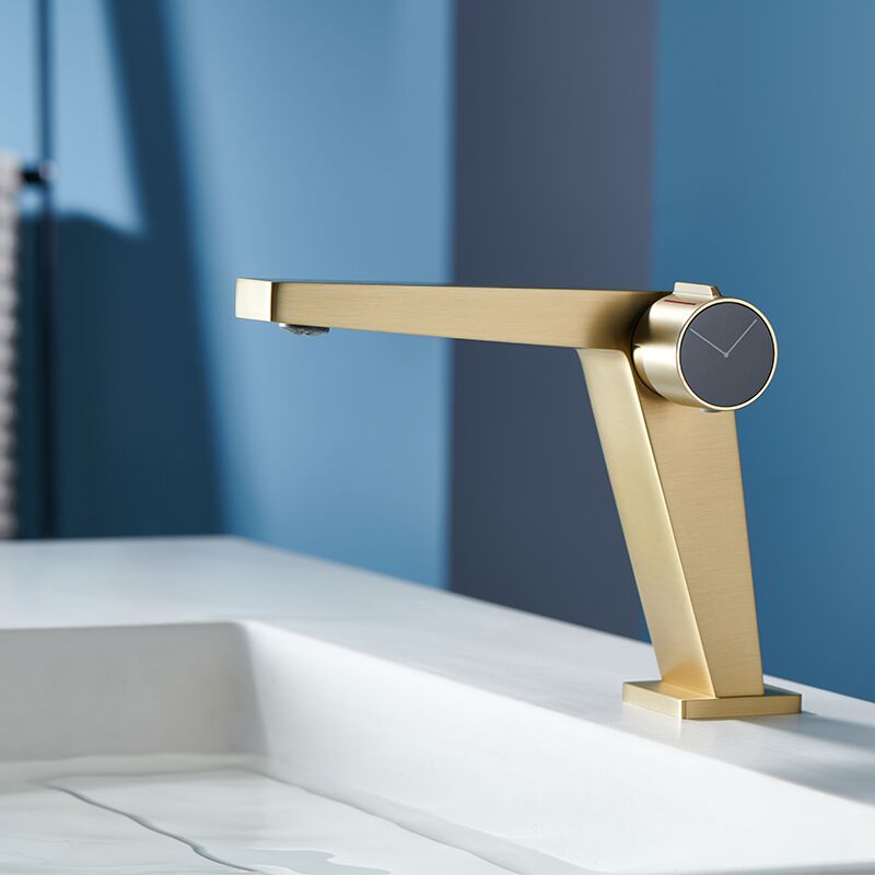 Matte Black Bathroom Sink Faucet 3 Holes Deck Mounted Brass Vanity Faucet Widespread Basin Mixer Faucet with Drainer Luxury Wash Basin Faucet Gold Single Lever 1 Matte Black Bathroom Sink Faucet 3 Holes Deck Mounted Brass Vanity Faucet Widespread Basin Mixer Faucet with Drainer