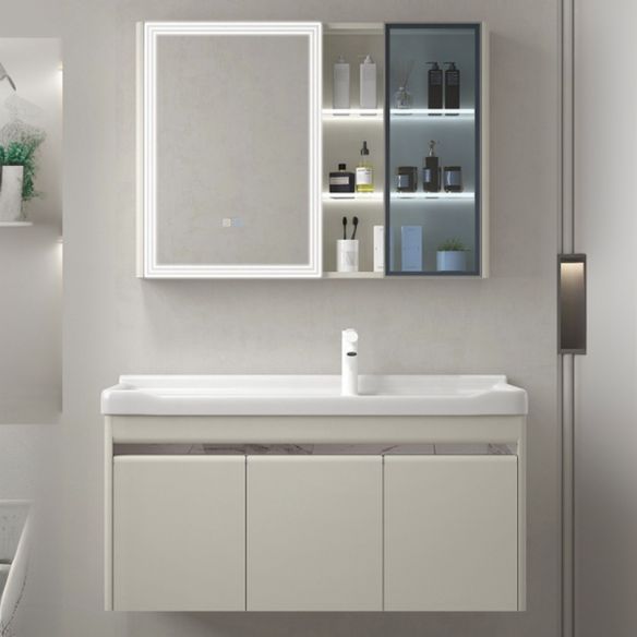 Modern Bathroom Floating Vanity Set Washbasin Aluminium Bathroom Cabinet MP BC 1031 Modern Bathroom Floating Vanity Set Washbasin Aluminium Bathroom Cabinet Modern Bathroom Floating Vanity Set Washbasin Aluminium Bathroom Cabinet