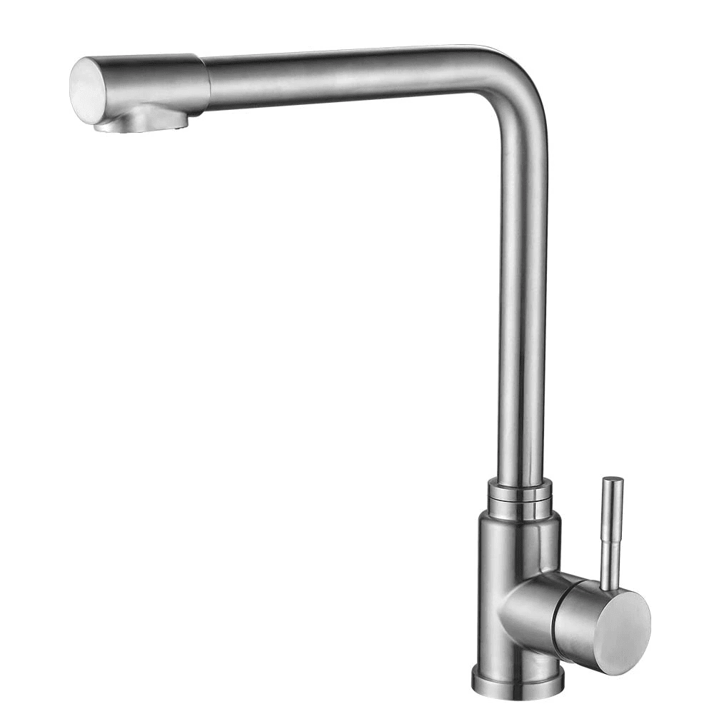 Kitchen Faucet Dual Handle Deck Mounted Stainless Steel Tap Mixer MP KF 1031 Kitchen Faucet Dual Handle Deck Mounted Stainless Steel Tap Kitchen Faucet Dual Handle Deck Mounted Stainless Steel Tap Mixer