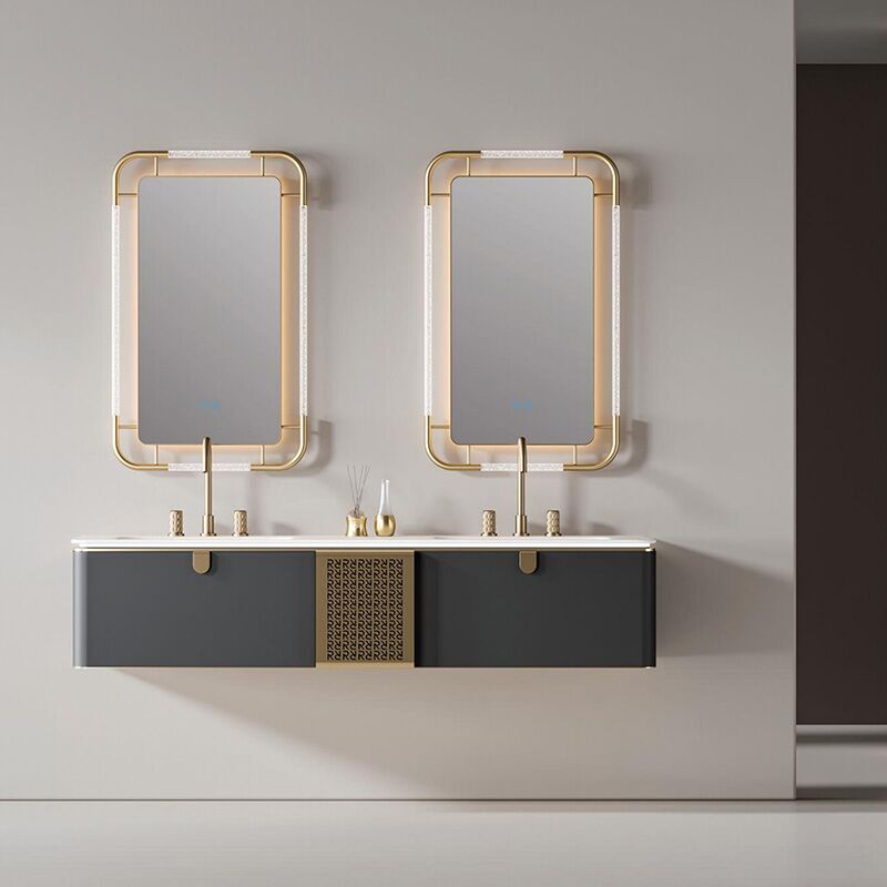 Luxury Tall Bathroom Vanity Floor Mounted Bathroom Sink Cabinet MP RM2606 Luxury Tall Bathroom Vanity Floor Mounted Bathroom Sink Cabinet Luxury Tall Bathroom Vanity Floor Mounted Bathroom Sink Cabinet