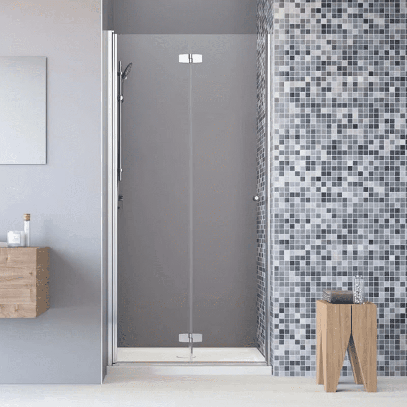 Wholesale Single Shower Door with Frame Bi Fold Shower Door MP SD101 Single Shower Door with Frame Bi Fold Shower Door Wholesale Single Shower Door with Frame Bi Fold Shower Door