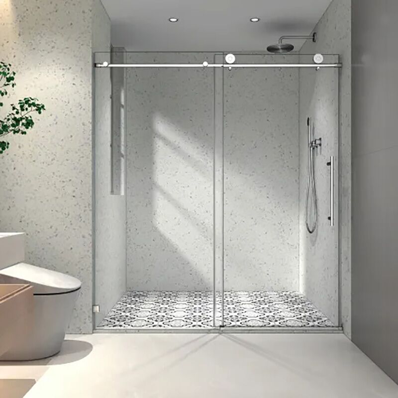 Bathroom Frameless Glass Sliding Shower Glass Door MP SD1023 Bathroom Frameless Glass Sliding Shower Glass Door Bathroom Frameless Glass Sliding Shower Glass Door