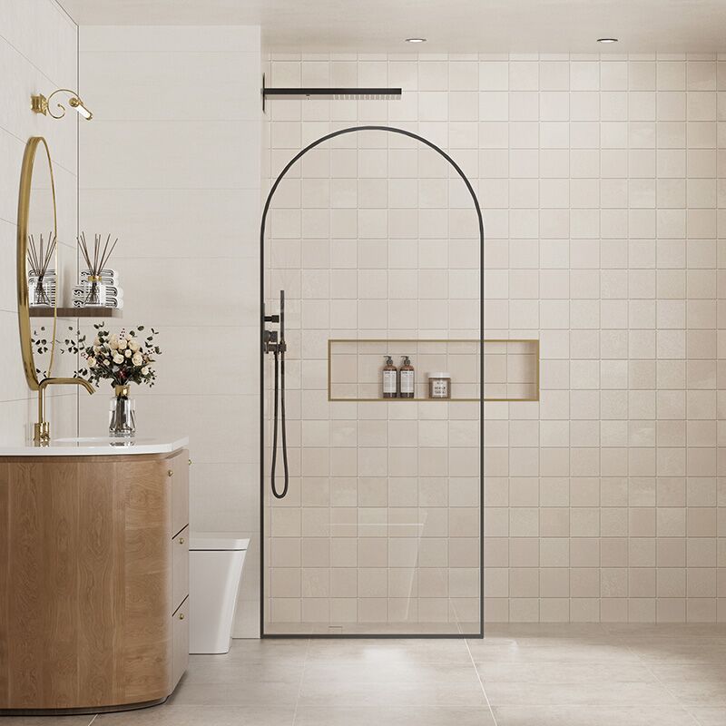 Arc Shower Screen Bathroom Tempered Glass Shower Cabins MP SD1041 Arc Shower Screen Bathroom Tempered Glass Shower Cabins Arc Shower Screen Bathroom Tempered Glass Shower Cabins