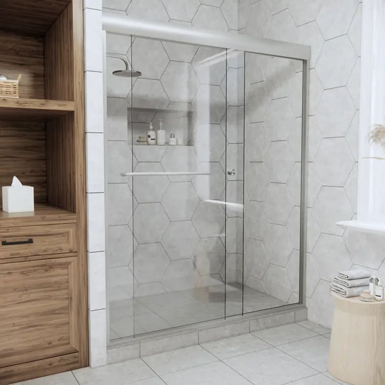 6mm Tempered Clear Glass Shower Enclosure MP SDG 1010 6mm Tempered Clear Glass Shower Enclosure 6mm Tempered Clear Glass Shower Enclosure