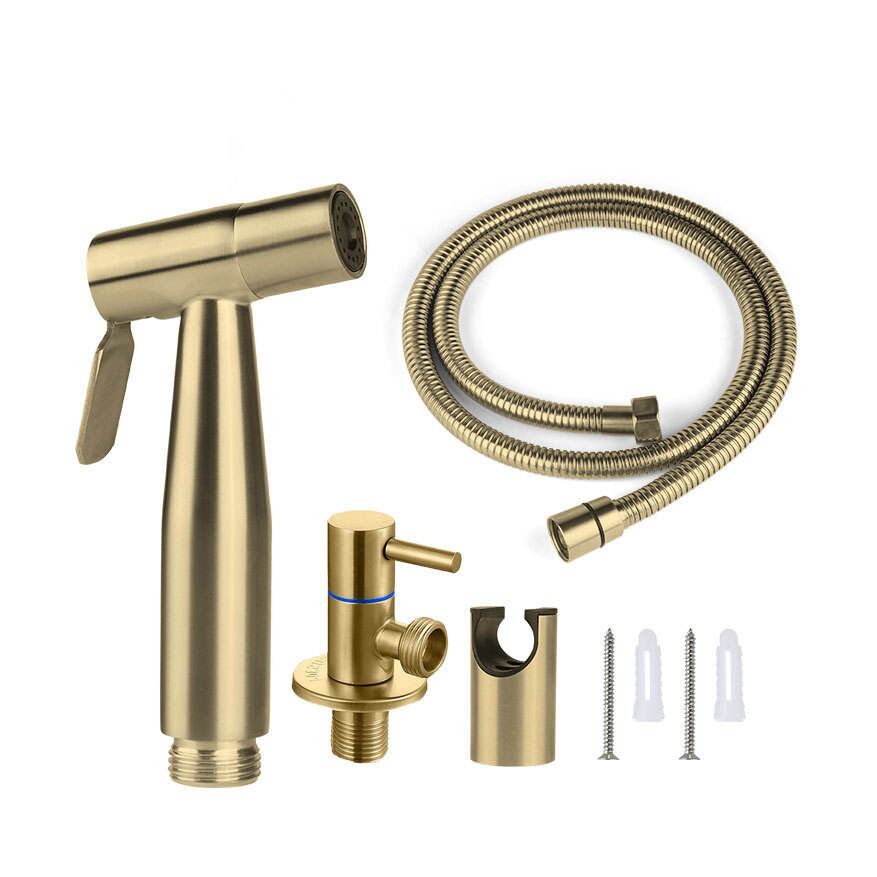 Brass toilet sprayer woman washer set black brushed gold faucet spray MP TS 1043 Brass toilet sprayer woman washer set black brushed gold faucet spray Brass toilet sprayer woman washer set black brushed gold faucet spray