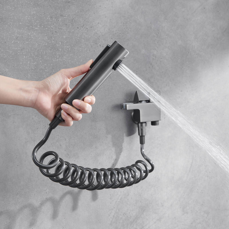 Bathroom Brass High Pressure Grey Hand Held Toilet Bidet Sprayer MP TS 1075 Bathroom Brass High Pressure Grey Hand Held Toilet Bidet Sprayer Bathroom Brass High Pressure Grey Hand Held Toilet Bidet Sprayer