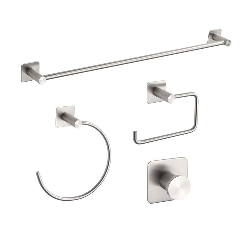 Manufacturer Home Decor Stainless Steel 4 Pieces Bathroom Accessories Set Manufacturer Home Decor Stainless Steel 4 Manufacturer Home Decor Stainless Steel 4 Pieces Bathroom Accessories Set