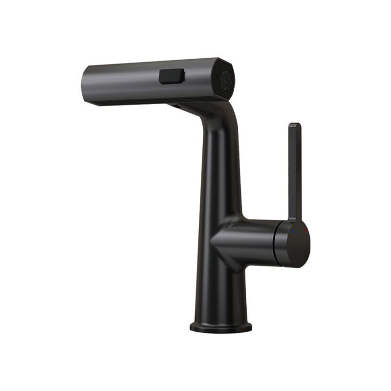 Modern Pull Out Bathroom Sink Faucet Matte Black Waterfall Bathroom Sink Faucet with 360° Rotaty Rainfall Rotating Spou Matte Black Modern Pull Out Bathroom Sink Faucet with Waterfall Rotating Spout 1 Modern Pull Out Bathroom Sink Faucet Matte Black Waterfall Bathroom Sink Faucet with 360° Rotaty Rainfall Rotating Spou - Image 7