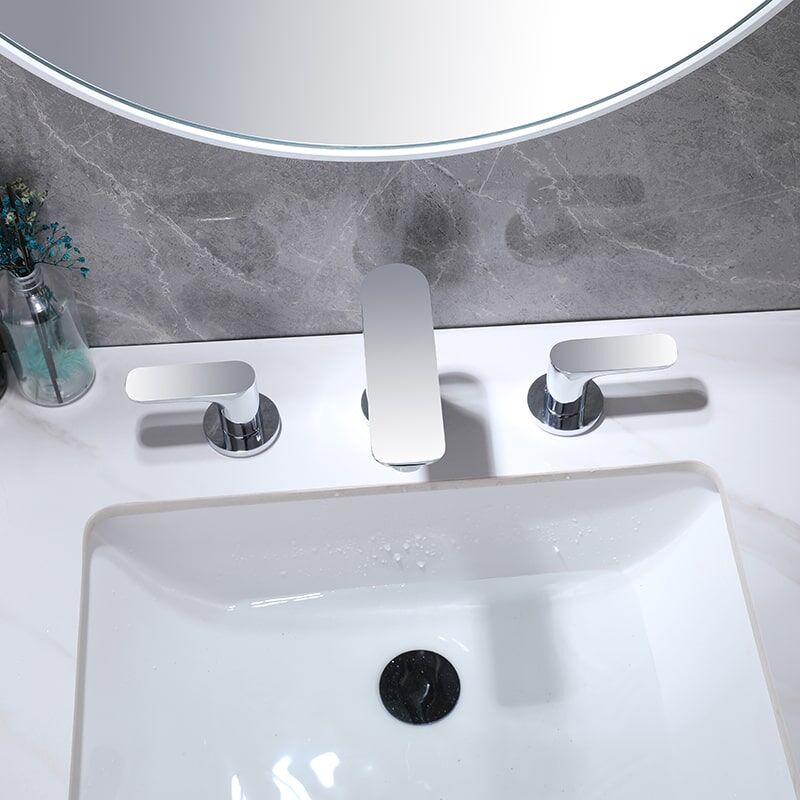 China Faucet Factory Modern Deck Mounted Brass Faucets Double Handle Basin Faucet Mixer 3 Hole Wash Basin Faucet Modern Deck Mounted Brass Faucets Double Handle Basin Faucet Mixer 3 Hole Wash Basin Faucet 12 China Faucet Factory Modern Deck Mounted Brass Faucets Double Handle Basin Faucet Mixer 3 Hole Wash Basin Faucet - Image 6