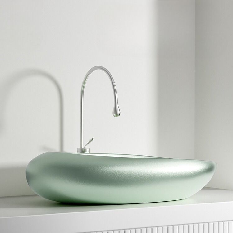 Modern Design Ceramic Electroplated Bathroom Washing Basins Oval Rectangular Round Shape Washbasins Modern Design Ceramic Electroplated Bathroom Washing Modern Design Ceramic Electroplated Bathroom Washing Basins Oval Rectangular Round Shape Washbasins