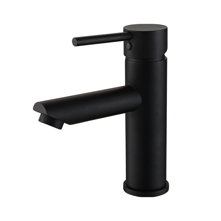 Modern Single Lever Brass Basin Faucets New Matt Black Bathroom Taps with Hot and Cold Water Mixer Tap Modern Single Lever Brass Basin Faucets New Modern Single Lever Brass Basin Faucets New Matt Black Bathroom Taps with Hot and Cold Water Mixer Tap