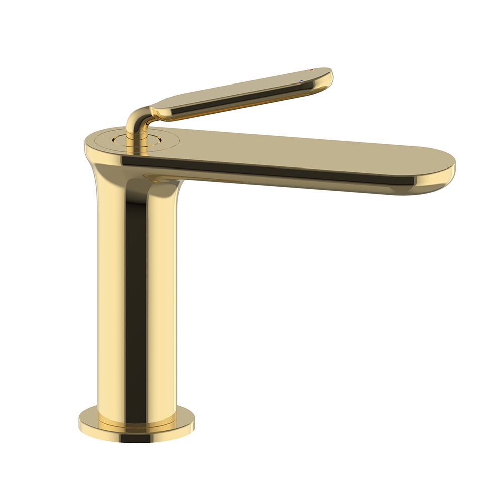 Modern Style Single-Hole Brushed Gold Basin Faucet Deck Mounted in the Bathroom Brass Basin Mixer Tap Modern Style Single Hole Brushed Gold Basin Modern Style Single-Hole Brushed Gold Basin Faucet Deck Mounted in the Bathroom Brass Basin Mixer Tap