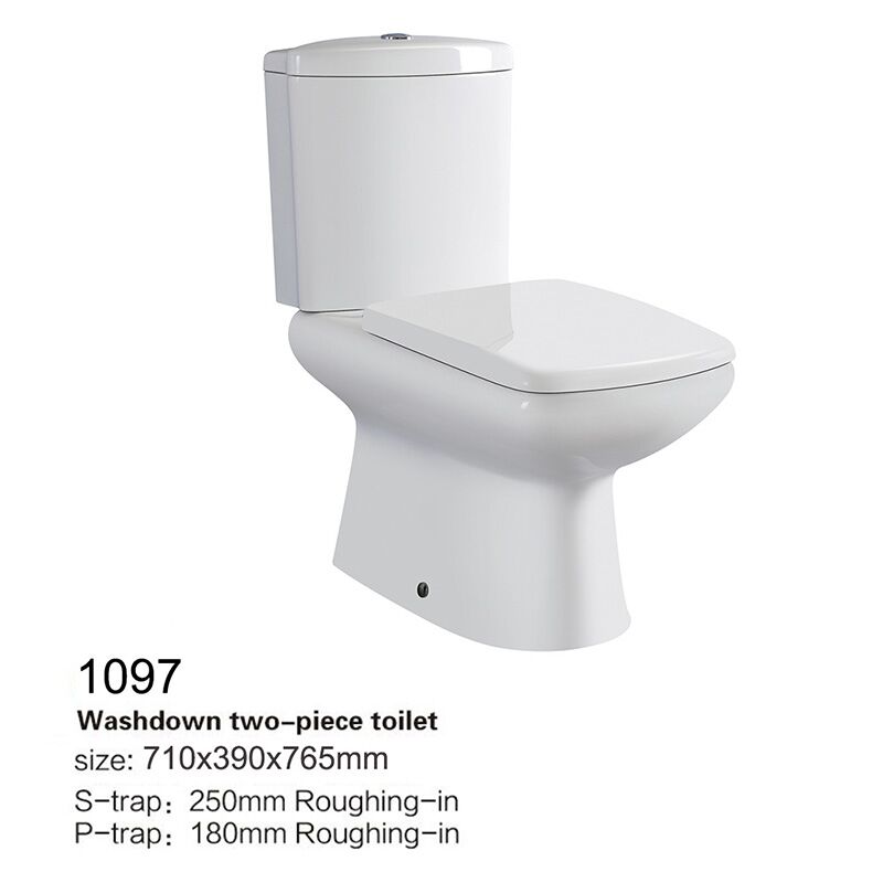 Toilet Professional Manufacture Low Flow Modern Bathroom Toilet Dual Flush Silent 2 Piece Toilets For Bathroom Modern bathroom Toilette lavatory siphon flushing ceramic s trap two piece toilet 04 1097 Toilet Professional Manufacture Low Flow Modern Bathroom Toilet Dual Flush Silent 2 Piece Toilets For Bathroom - Image 5