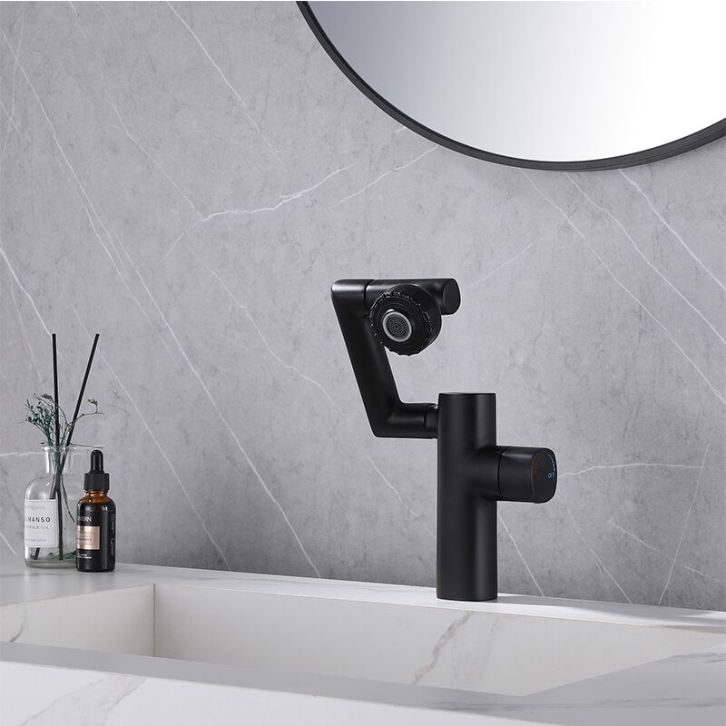 New Arrivals Basin Mixer Faucet Brass Single Handle Vanity Faucet Rotary Black Deck Mounted Bathroom Sink Faucet New Arrivals Basin Mixer Faucet Brass Single New Arrivals Basin Mixer Faucet Brass Single Handle Vanity Faucet Rotary Black Deck Mounted Bathroom Sink Faucet