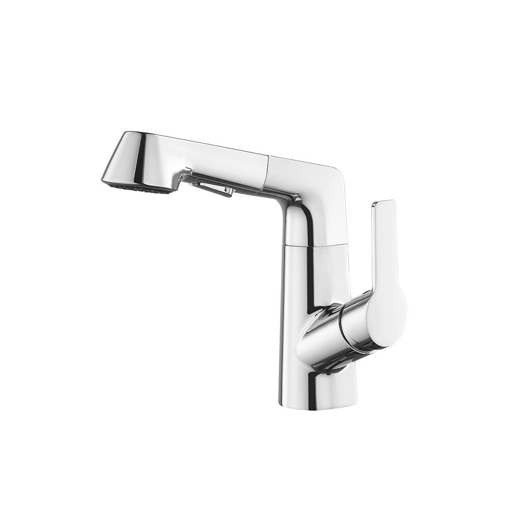 New Design Pullout Outlet Bathroom Tap Mixer High Quality Basin Faucet Chrome Finish Brass Washroom Tap New Design Pullout Outlet Bathroom Tap New Design Pullout Outlet Bathroom Tap Mixer High Quality Basin Faucet Chrome Finish Brass Washroom Tap