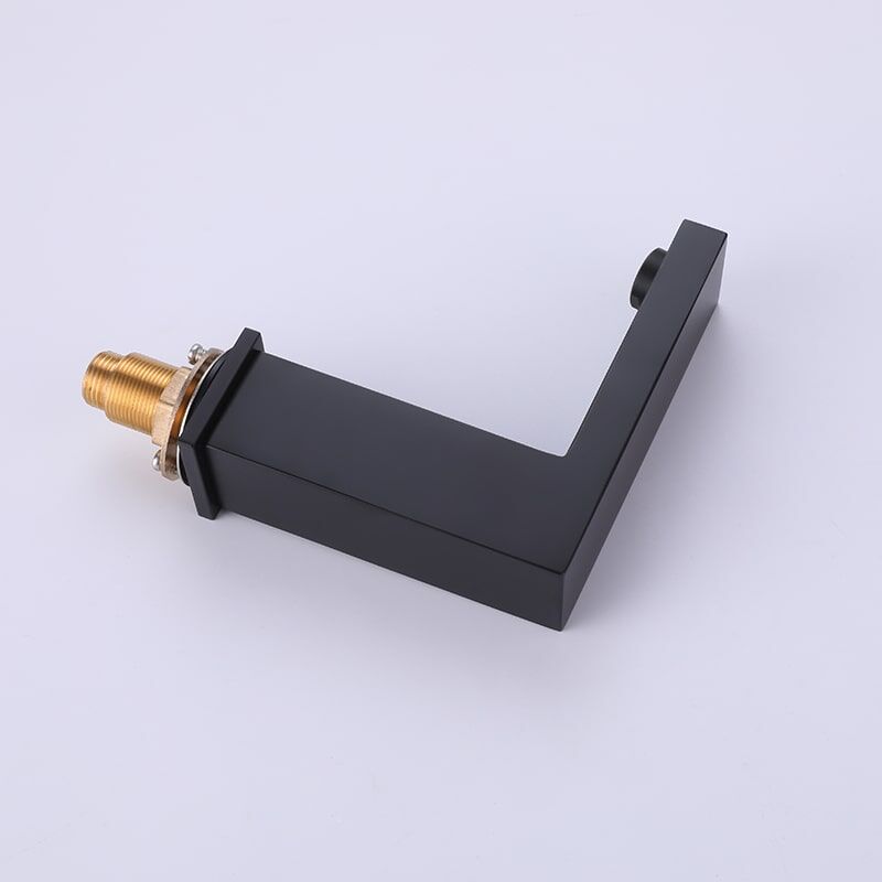 Project Hot Sale Matt Black Finish Deck Mounted 3 Hole 2 Handle 8'' Widespread Brass Bathroom Faucet Project Hot Sale Matt Black Finish Deck Mounted 3 Hole 2 Handle 8 Widespread Brass Bathroom Faucet 4 Project Hot Sale Matt Black Finish Deck Mounted 3 Hole 2 Handle 8'' Widespread Brass Bathroom Faucet - Image 5